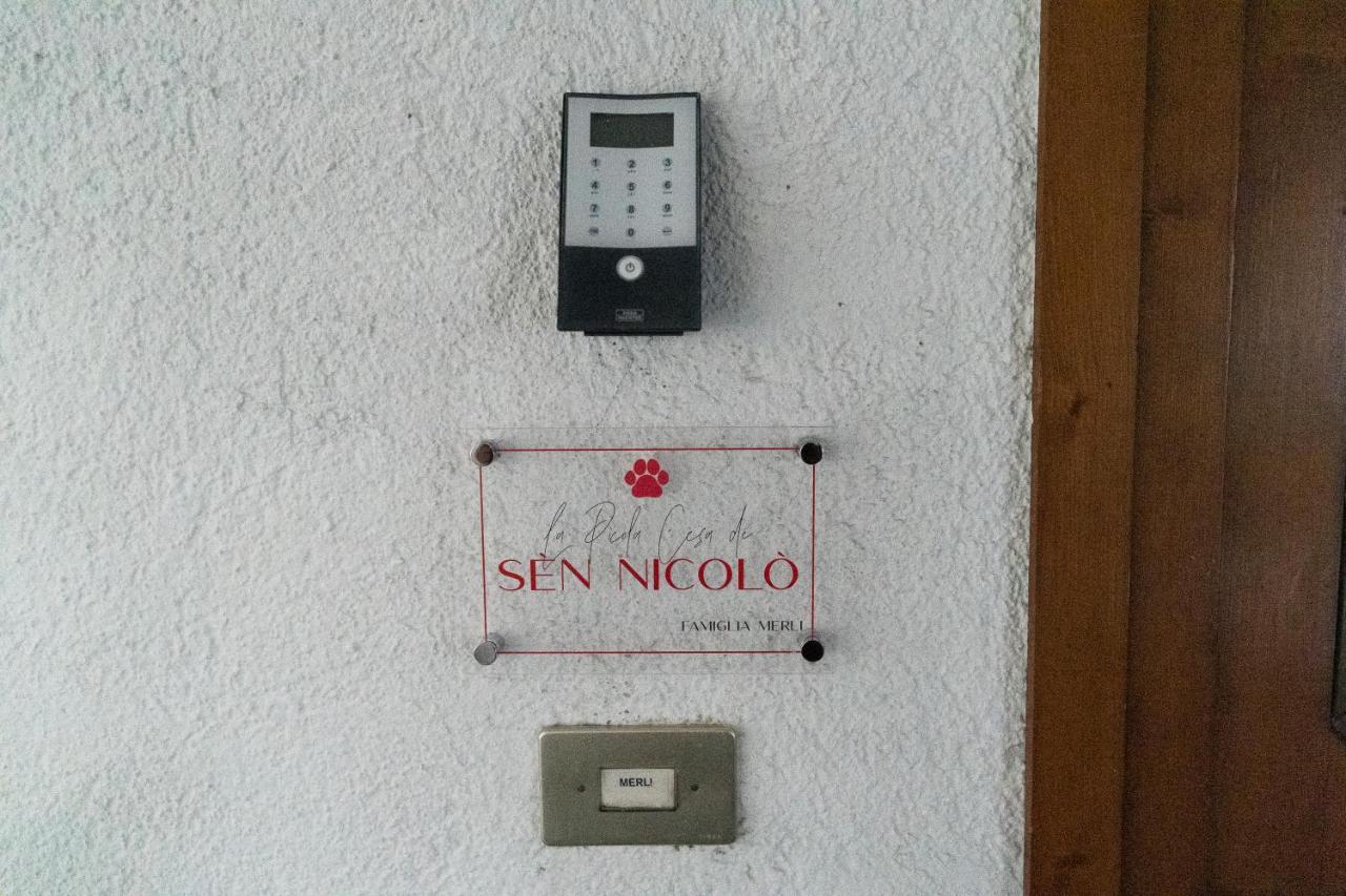 Apartamento La Picola Cesa De Sen Nicolo Mazzin Exterior foto